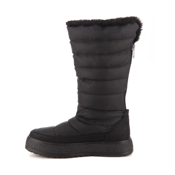 Adrienne Vittadini AV Polar Snow Boots Black 6M - Picture 2 of 7